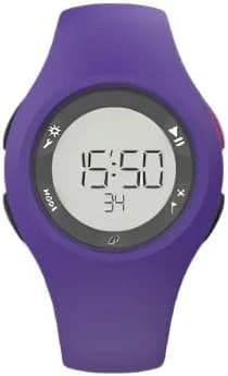 Women's Digital Sports Watch – Purple Silicone Strap